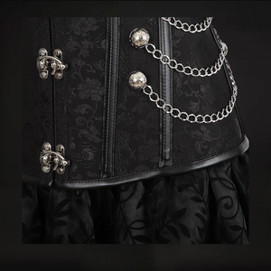 3 piece corset steampunk