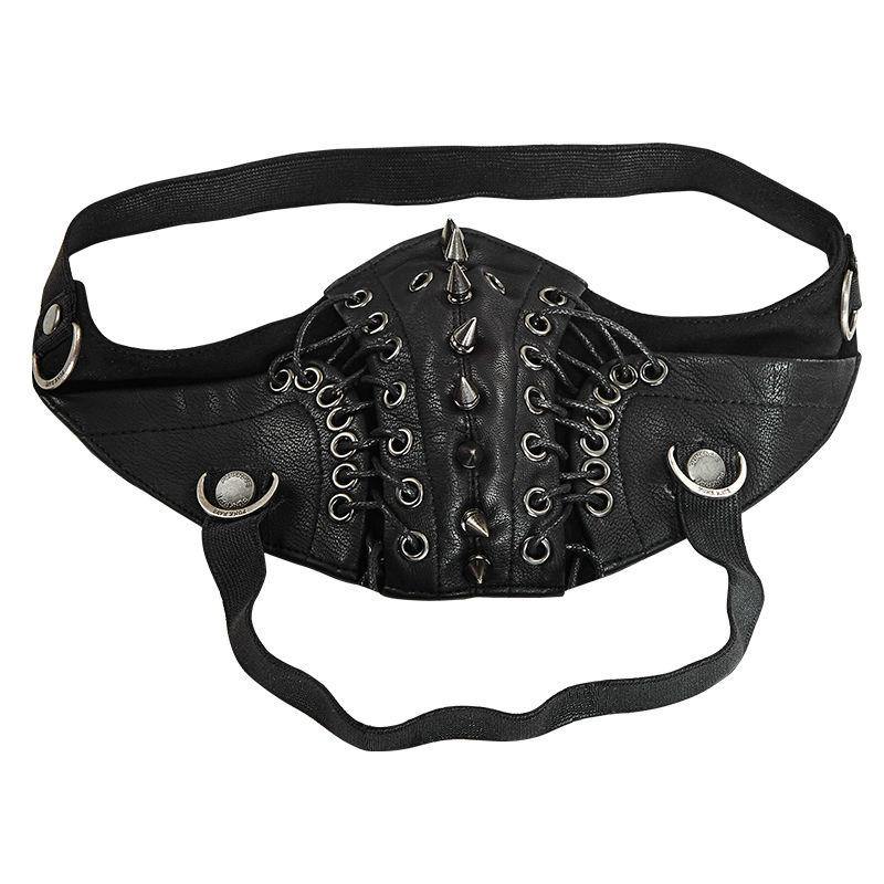 Steampunk Rave Leather Mask