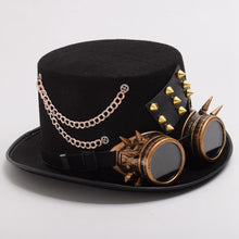 Steampunk Vintage Rivets Hat - Frontier Punk