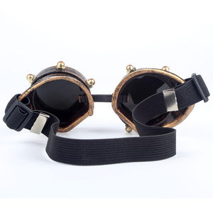 Bolted Steampunk Goggles - Frontier Punk