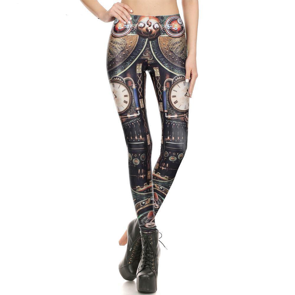 Retro Apparatus Leggings - Frontier Punk