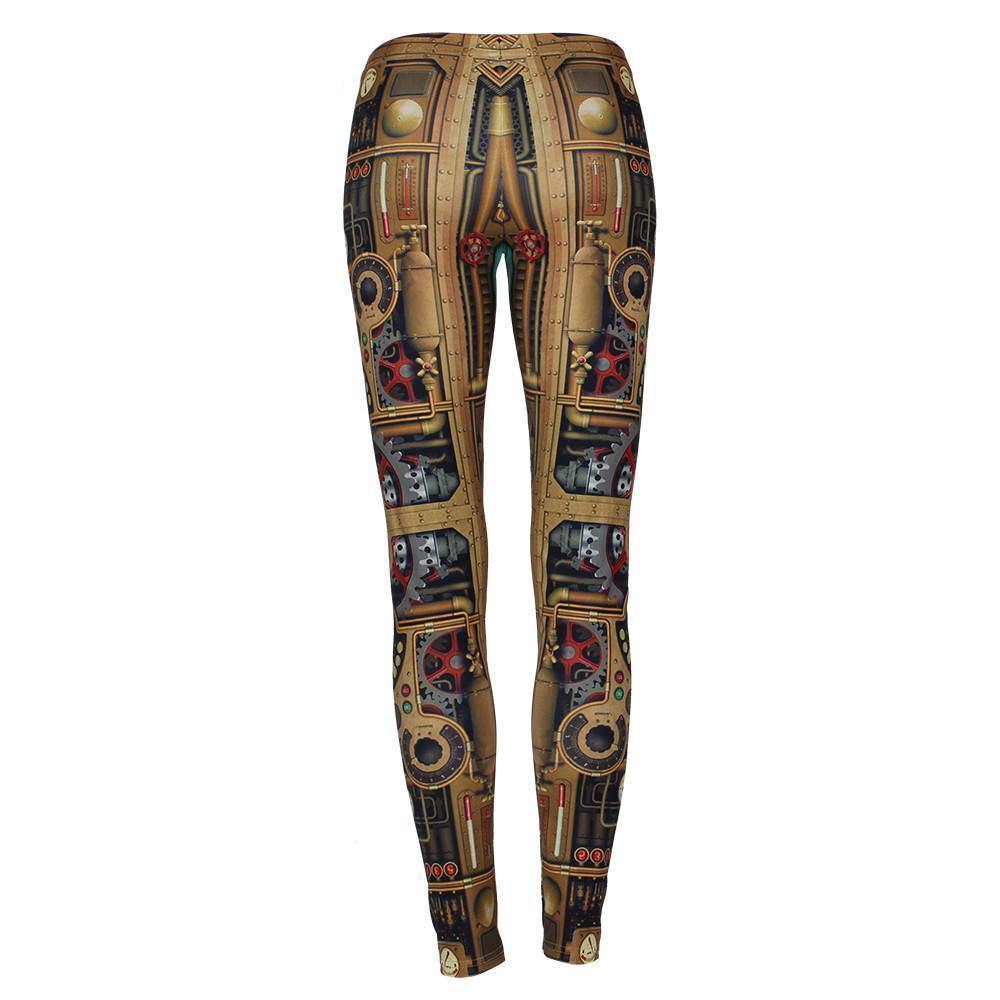 Retro Scheme Leggings - Frontier Punk