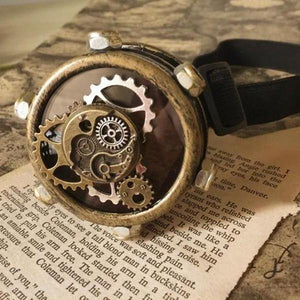 Steampunk Goggle One Eye Patch - Frontier Punk