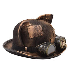 Steampunk Cat Ear Lady's Hat - Frontier Punk